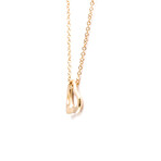 Tiffany & Co. // 18k Rose Gold Open Heart Pendant Necklace // 15.74" // Store Display