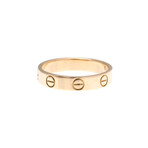 Cartier // 18k Rose Gold Mini Love Ring // Ring Size: 5.75 // Store Display