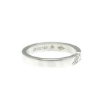 Van Cleef & Arpels // Platinum Toujours Signature Etoiles Diamond Ring // Ring Size: 5.75 // Store Display
