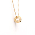 Louis Vuitton // 18k Rose Gold Empreinte Pendant Necklace // 15.74" // Store Display