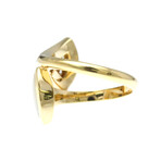 Bulgari // 18k Yellow Gold Divas' Dream Diamond + Mother of Pearl Ring // Ring Size: 6 // Store Display