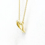 Tiffany & Co. // 18k Yellow Gold Loving Heart Pendant Necklace // 15.94" // Store Display