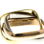 Cartier // 18k Rose Gold + 18k White Gold + 18k Yellow Gold Trinity Cushion Ring // Ring Size: 5.75 // Store Display