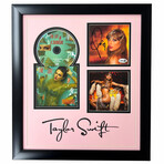 Taylor Swift “Life of a Showgirl” Signed CD Collage Framed (Ltd. Ed./100)