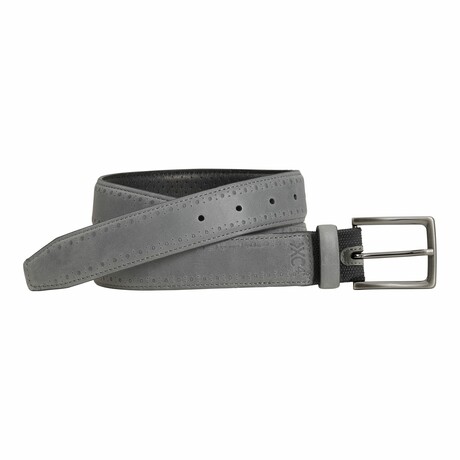 XC4 Perfed Edge Belt // Light Gray (32C)