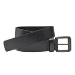 Scored Roller Buckle Belt // Black (32C)