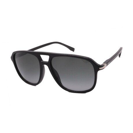 Hugo Boss // Men's // 1042/S/IT-807 Square Sunglasses // Black + Grey Gradient