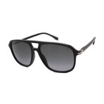 Hugo Boss // Men's // 1042/S/IT-807 Square Sunglasses // Black + Grey Gradient