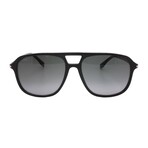 Hugo Boss // Men's // 1042/S/IT-807 Square Sunglasses // Black + Grey Gradient