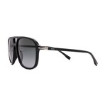 Hugo Boss // Men's // 1042/S/IT-807 Square Sunglasses // Black + Grey Gradient