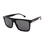 Hugo Boss // Men's // 1440/S-807 Square Sunglasses // Black + Grey