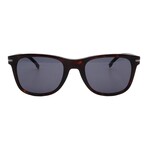 Hugo Boss // Men's // 1508/S-086 Square Sunglasses // Dark Havana + Grey