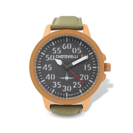 Chotovelli Airliner Aviator Quartz // 3000-14