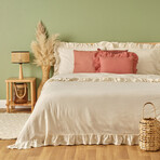 Brenta Cotton Duvet Set (Green)