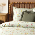 Flores Cotton Sateen Duvet Set