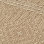 Glorinda Cotton Coverlet with Shams (Beige)