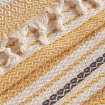 Linea Striped Bedspread with Tassels