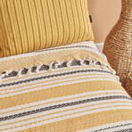 Linea Striped Bedspread with Tassels