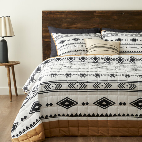 Anchal Quilted Coverlet with Shams