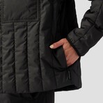 Backcountry // Women's // Oakbury Synthetic Quilted Shirt Jacket // Black (XS)