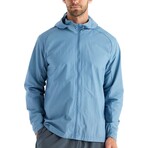 Free Fly // Men's // Headwind Jacket // Blue Fog (S)