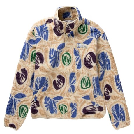 Parks Project // Unisex // Wonderland Trail High Pile Fleece // Purple Cream (S)