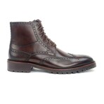 Kastel Brogue Boots // Bourbon (US: 10.5)