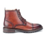 Tinley Cap Toe Boots // Chestnut (US: 10)