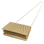 Bulgari // Leather Serpenti Forever Small Bag // Gold // Pre-Owned