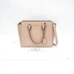Prada // Saffiano Leather Two-Way Shoulder Bag // Rose-Beige // Pre-Owned