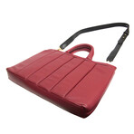 Dunhill // Leather Concourse Bag // Bordeaux + Black // Pre-Owned