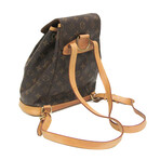 Louis Vuitton // Monogram-Coated Canvas + Leather Montsouris MM Backpack // Monogram Brown // Pre-Owned
