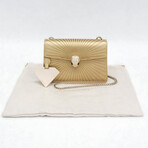 Bulgari // Leather Serpenti Forever Small Bag // Gold // Pre-Owned