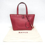 Bally // Leather Ballyssime XS Bag // Red // Pre-Owned