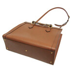 Gucci // Leather + Bamboo Double G Diana Tote // Brown // Pre-Owned