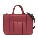 Dunhill // Leather Concourse Bag // Bordeaux + Black // Pre-Owned