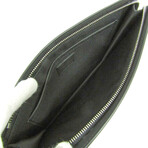 Louis Vuitton // Damier Infini Leather Standing Pouch // Noir // Pre-Owned