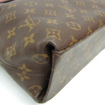 Louis Vuitton // Monogram-Coated Canvas + Leather Tuileries Besace Bag // Olive + Monogram Brown + Rose // Pre-Owned