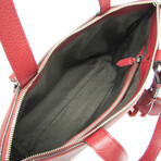 Bally // Leather Ballyssime XS Bag // Red // Pre-Owned