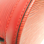 Louis Vuitton // Epi Leather Shoulder Bucket Bag // Castilian Red // Pre-Owned