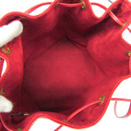 Louis Vuitton // Epi Leather Petit Noe Cinch Bucket Bag // Castilian Red // Pre-Owned