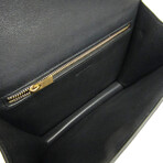 Celine // Leather Symmetrical Shoulder Bag // Black // Pre-Owned