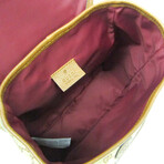 Gucci // GG Canvas + Leather Kids Backpack // Beige + Brown // Pre-Owned