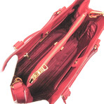 Prada // Saffiano Lux Leather Galleria Handbag // Fuoco // Pre-Owned