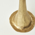 Dupni Gold Candle Holder (Small - 9")
