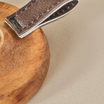 Carlo Wooden Candle Holder // Set of 2