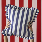 Line Ruffled Cushion Cover // Set of 2