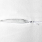 Olive Embroidered Cushion Cover