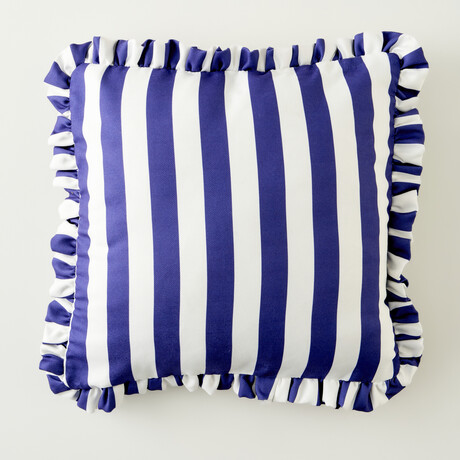 Line Ruffled Cushion Cover // Set of 2