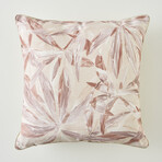 Flores Palm Leaf Throw Pillow